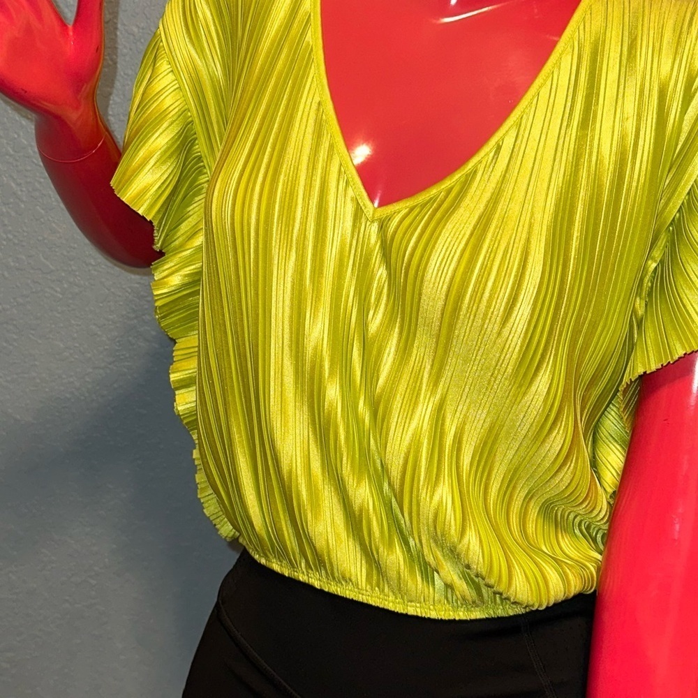 Zara Lime Green Neon - Picture 3 of 6